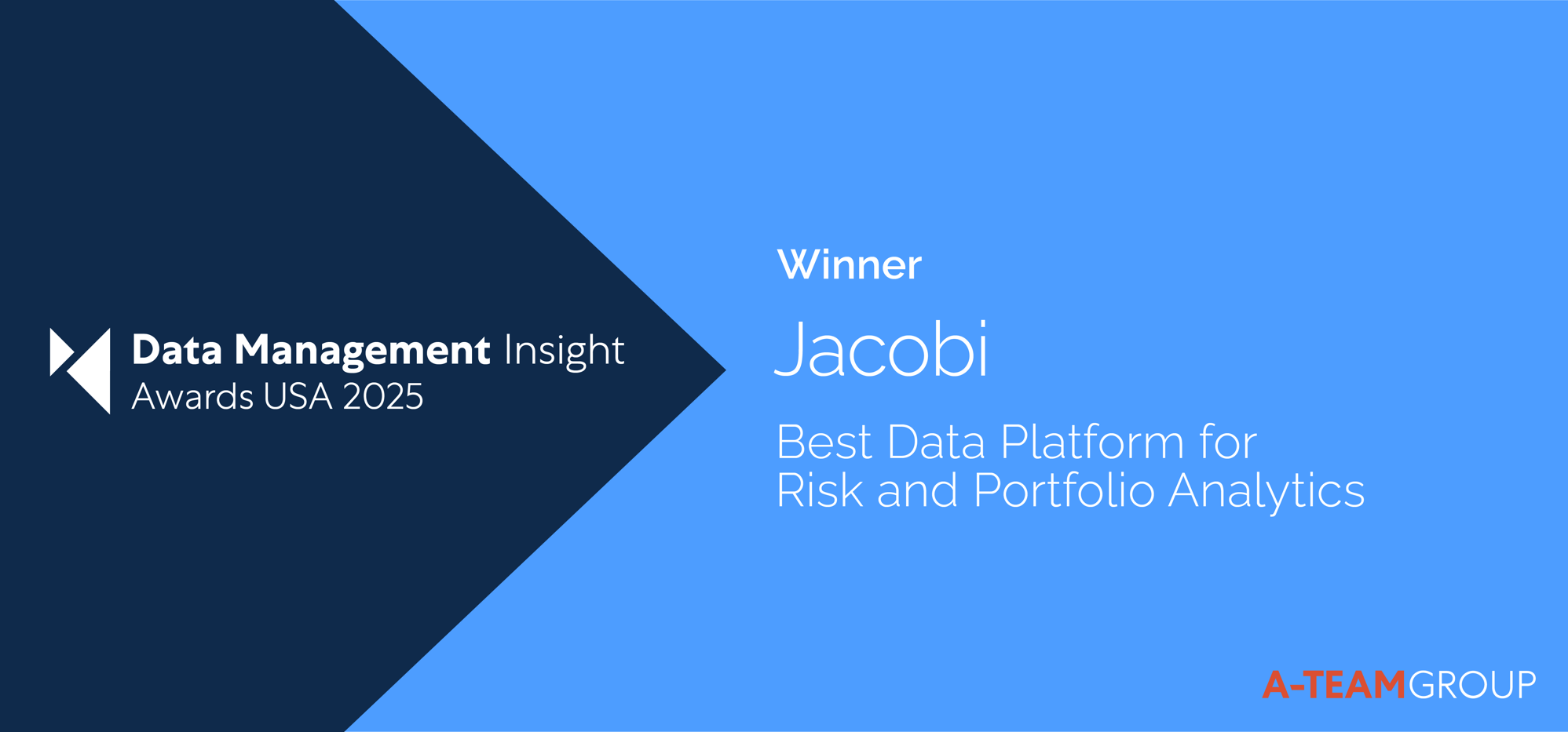 Jacobi data management insights award Jacobi data management insights award